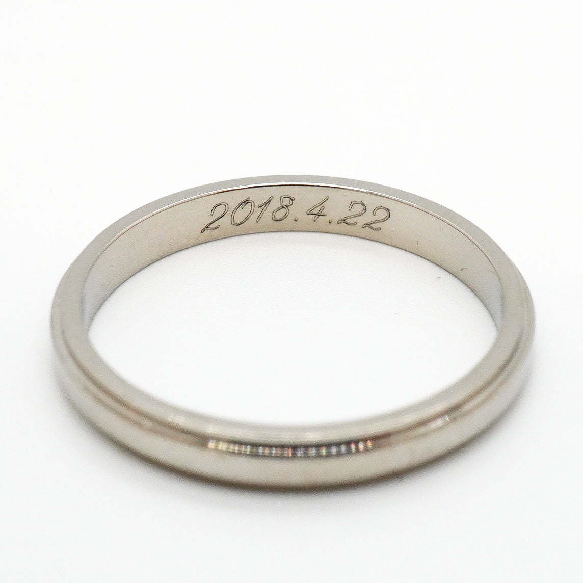 【6jgb0560】カルティエ リング ダムール Pt950 プラチナ ＃53【中古】レディース