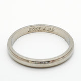 【6jgb0560】カルティエ リング ダムール Pt950 プラチナ ＃53【中古】レディース