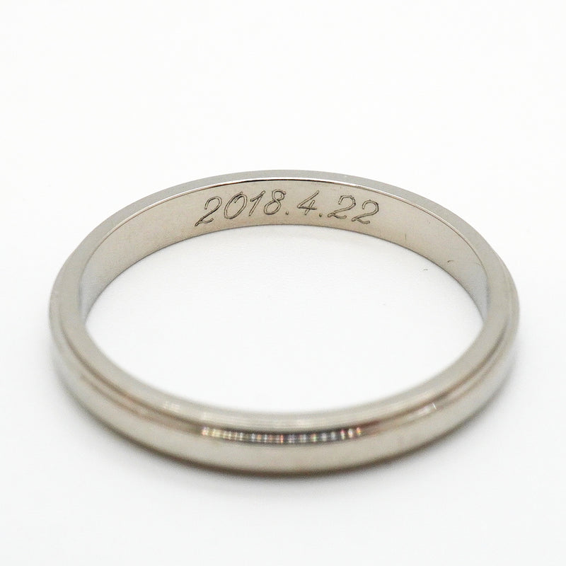 【6jgb0560】カルティエ リング ダムール Pt950 プラチナ ＃53【中古】レディース