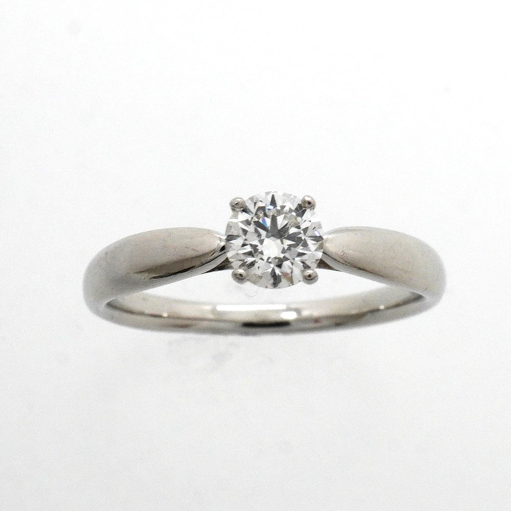 【6jgb0567】ティファニー リング ハーモニー 1PD Pt950 プラチナ ダイヤモンド 0.42ct 11号【中古】レディース