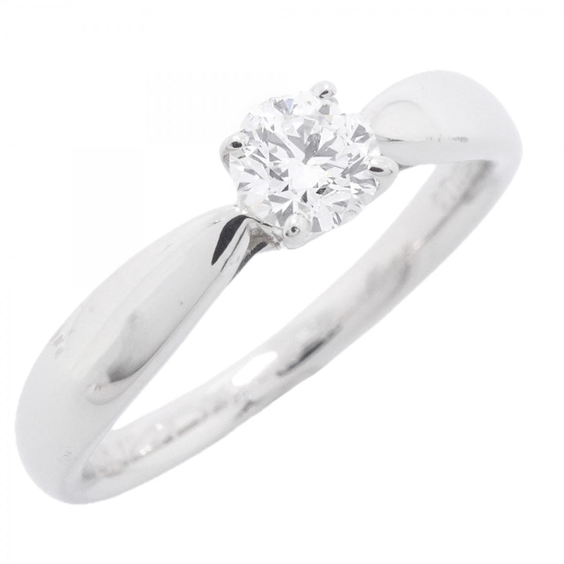 【6jgb0574】ティファニー リング ハーモニー 1PD Pt950 プラチナ ダイヤモンド 0.25ct 6.5号【中古】レディース