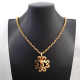 【6jgb0579-k】シャネル ネックレス ヴィンテージ ココマーク GPメッキ ゴールド【中古】レディース
