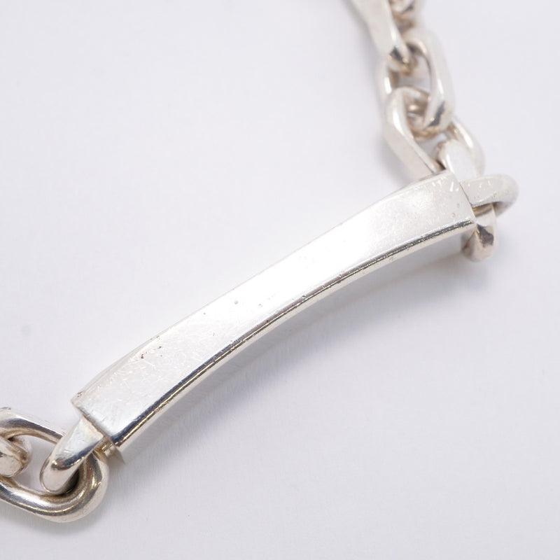 【6jgb0584-k】ティファニー ブレスレット メイカーズ/ID/チェーン シルバー925【中古】メンズ