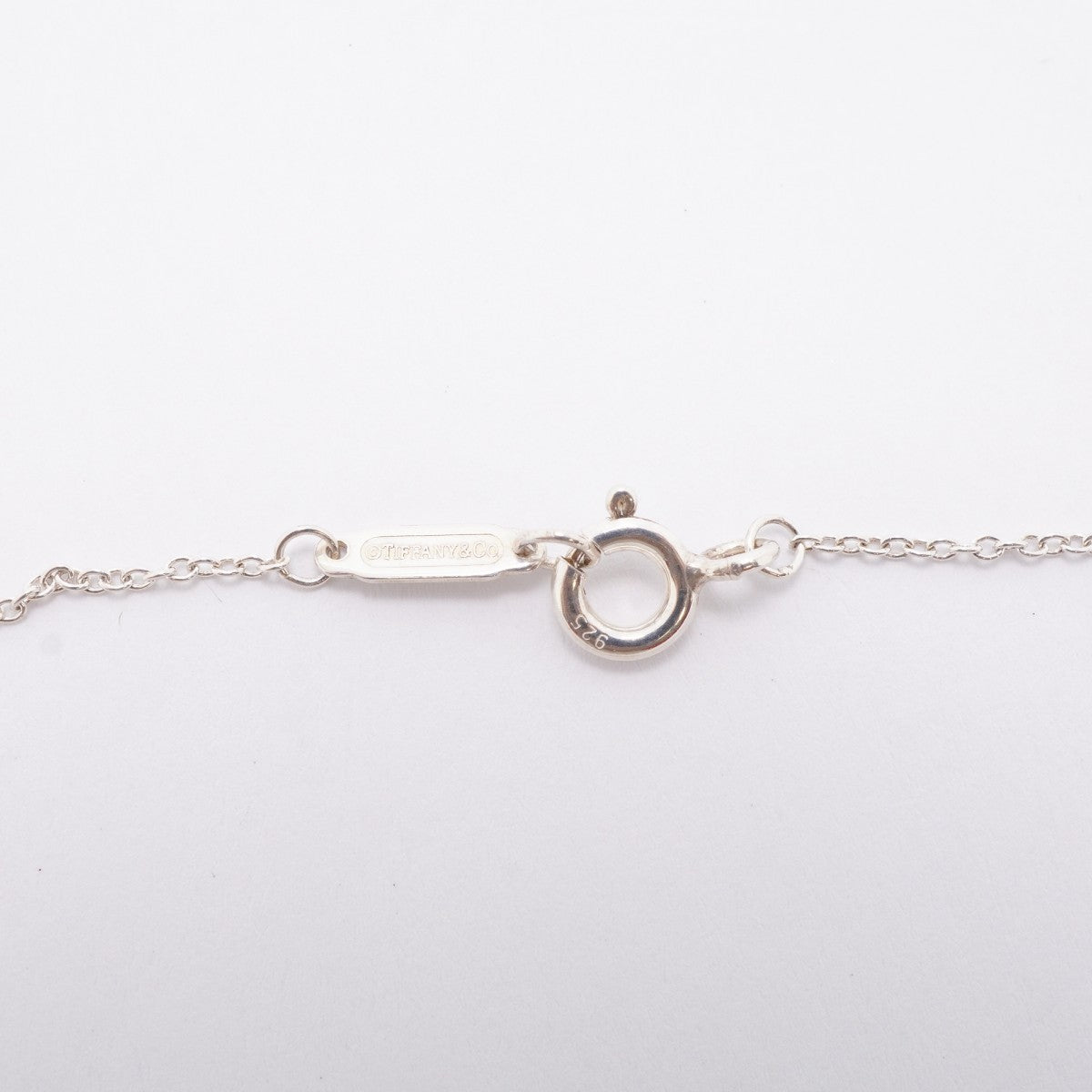 【6jgb0591-k】ティファニー ネックレス ダブルリターントゥハート シルバー925 ピンク【中古】レディース