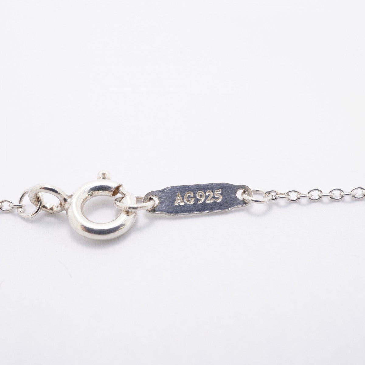 【6jgb0591-k】ティファニー ネックレス ダブルリターントゥハート シルバー925 ピンク【中古】レディース