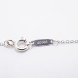 【6jgb0591-k】ティファニー ネックレス ダブルリターントゥハート シルバー925 ピンク【中古】レディース