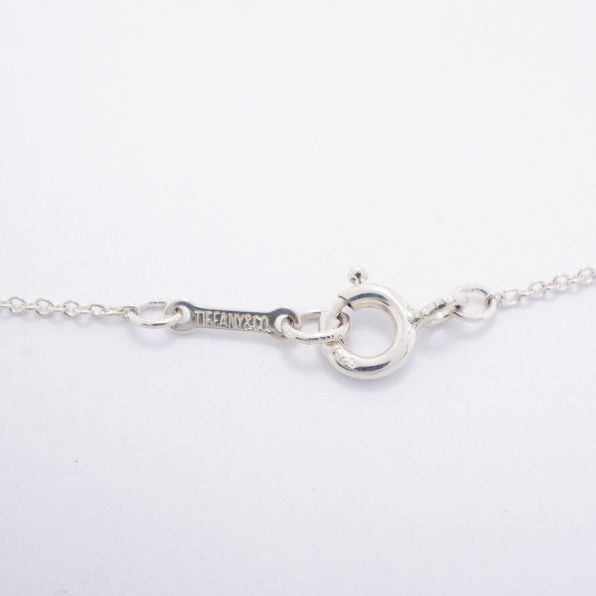 【6jgb0593-k】ティファニー ネックレス オープンクロス シルバー925【中古】レディース
