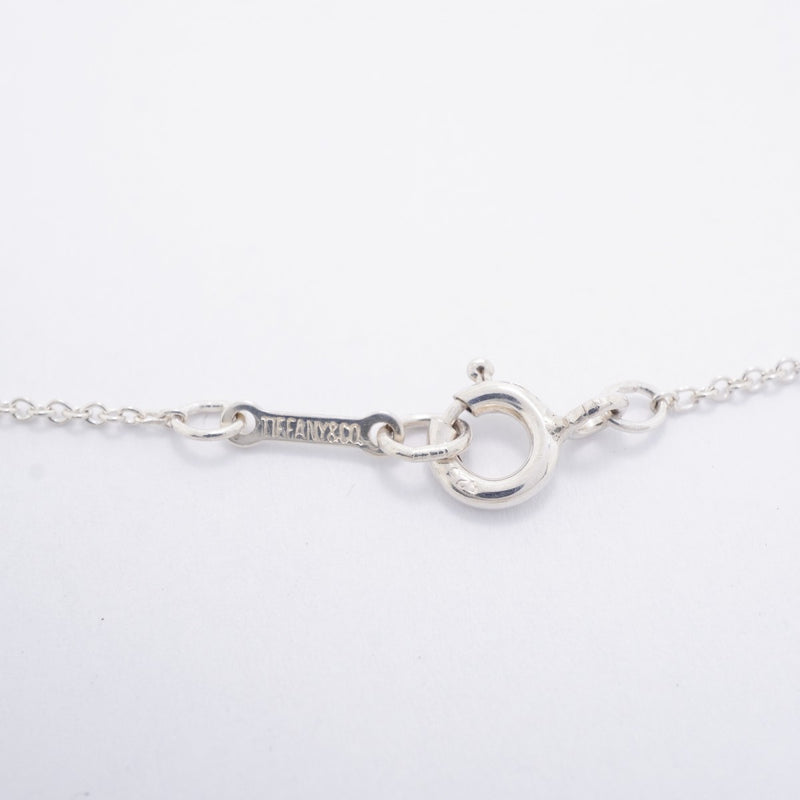 【6jgb0593-k】ティファニー ネックレス オープンクロス シルバー925【中古】レディース