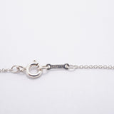 【6jgb0593-k】ティファニー ネックレス オープンクロス シルバー925【中古】レディース