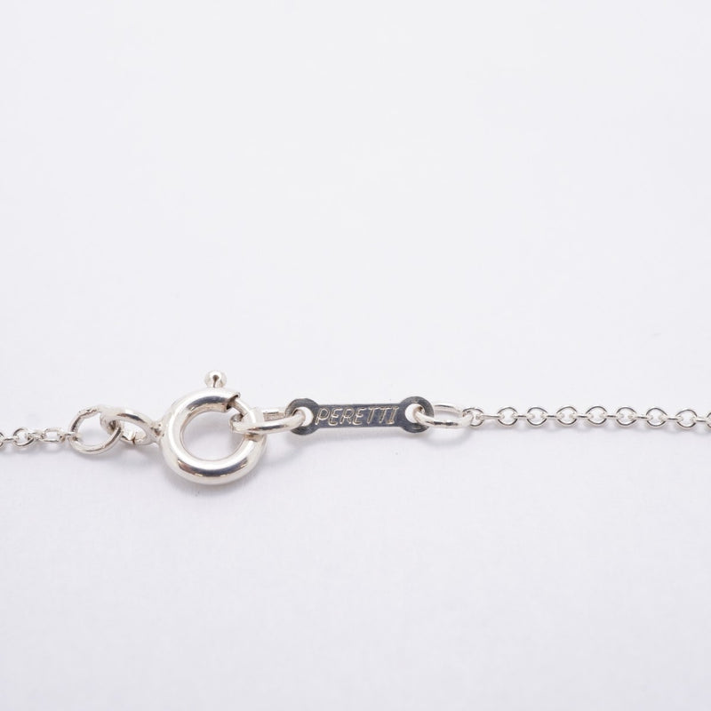 【6jgb0593-k】ティファニー ネックレス オープンクロス シルバー925【中古】レディース