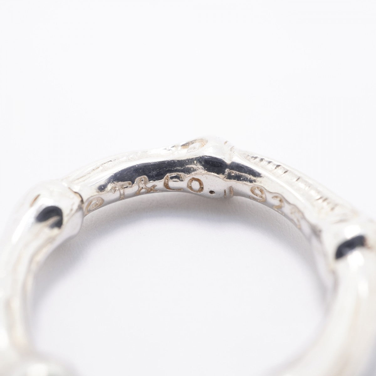 【6jgb0597-k】ティファニー リング バンブー シルバー925 10号【中古】レディース