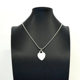 【6jgb0606】ティファニー ネックレス リターントゥハート/ボールチェーン シルバー925【中古】レディース