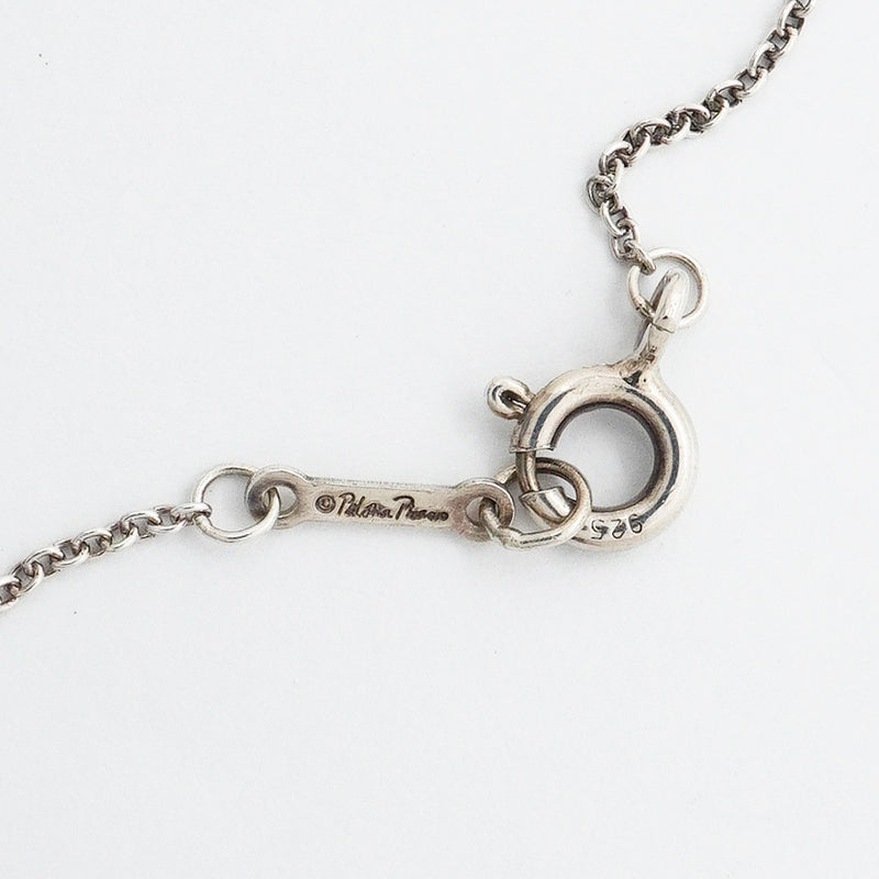 【6jgb0618】ティファニー ネックレス ラビングハート シルバー925【中古】レディース