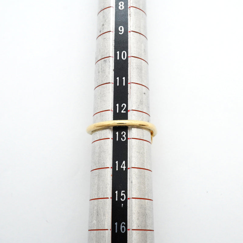 【6jgb0621】ティファニー リング フック&アイ K18YG イエローゴールド 12.5号【中古】レディース