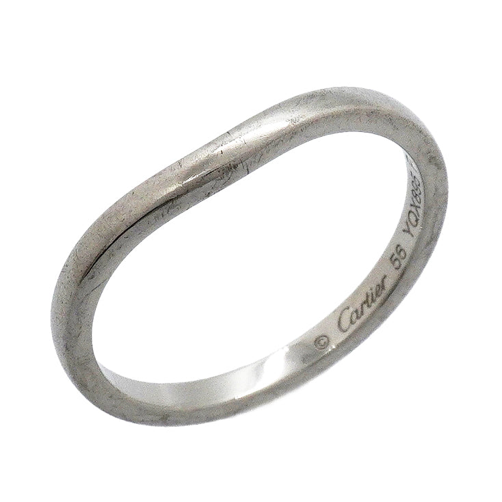 【6jgb0622】カルティエ リング バレリーナ Pt950 プラチナ ＃56【中古】メンズ レディース ユニセックス