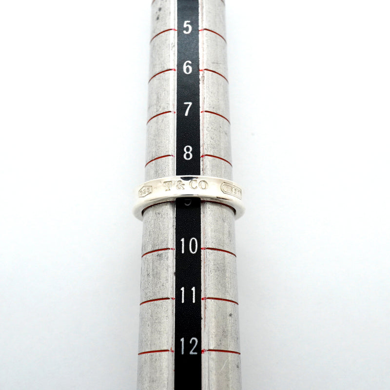 【6jgb0629】ティファニー リング ナロー シルバー925 9号【中古】レディース