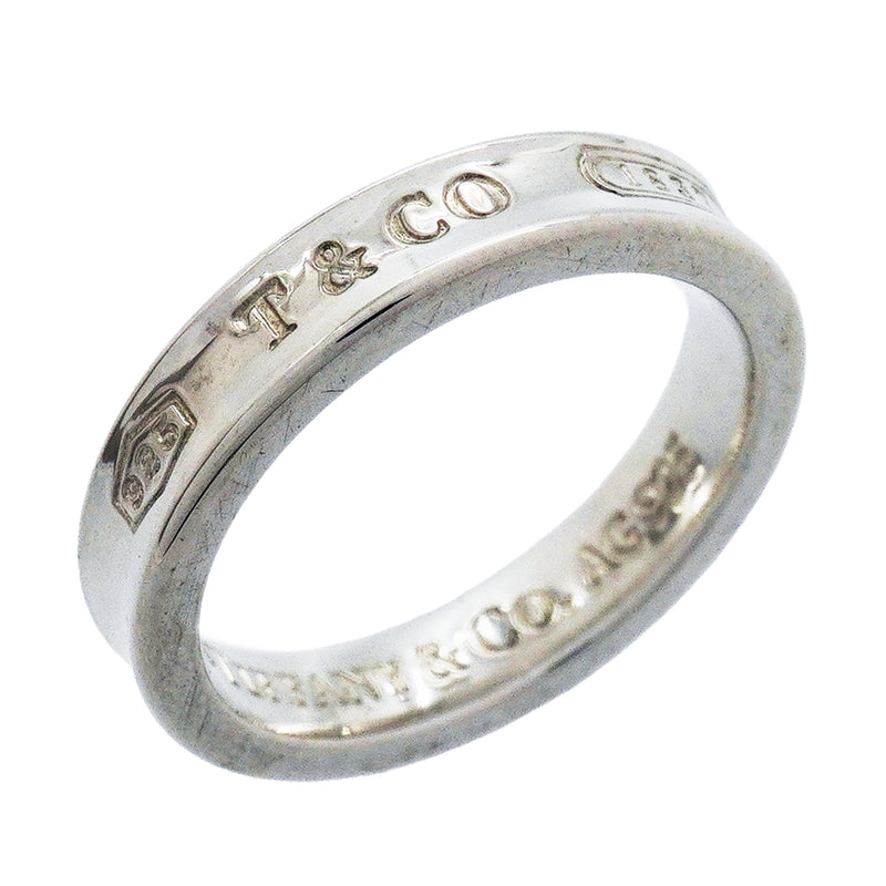 【6jgb0629】ティファニー リング ナロー シルバー925 9号【中古】レディース