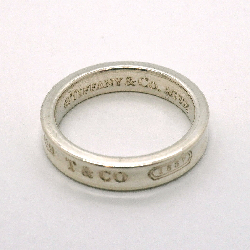 【6jgb0629】ティファニー リング ナロー シルバー925 9号【中古】レディース