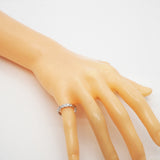 【6jgb0639】シャネル リング ココクラッシュ K18WG ホワイトゴールド ＃49【中古】レディース