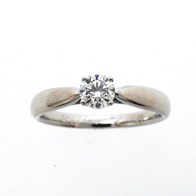 【6jgb0644】ティファニー リング ハーモニー 1PD Pt950 プラチナ ダイヤモンド 0.27ct 7.5号【中古】レディース