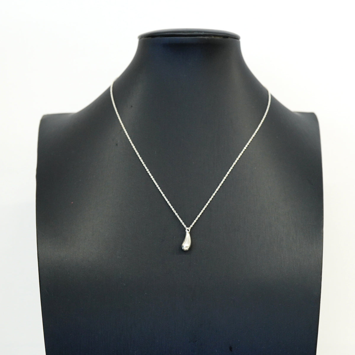 【6jgb0647】ティファニー ネックレス ティアドロップ シルバー925【中古】レディース