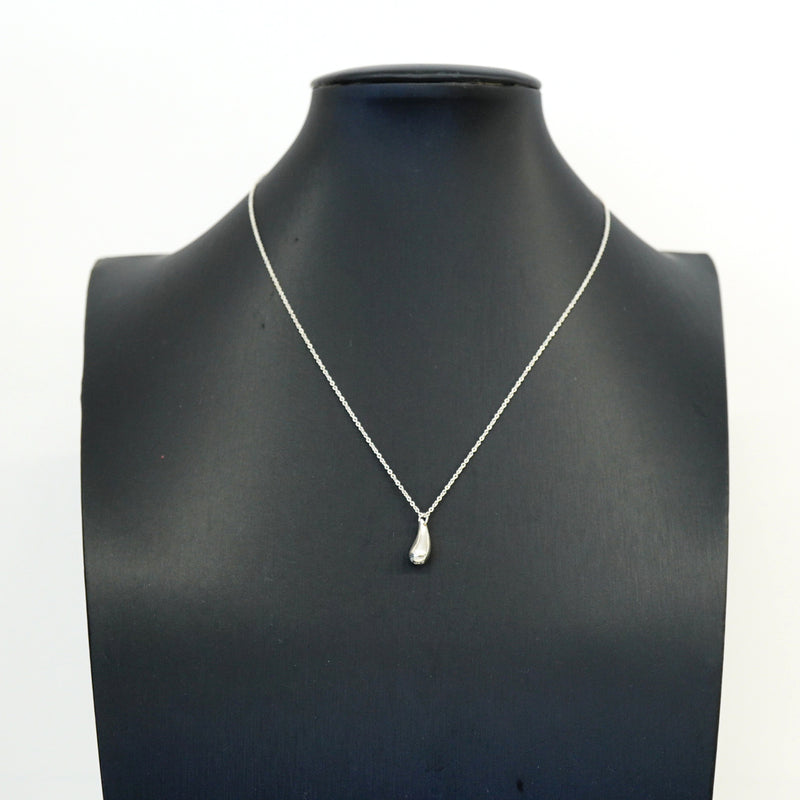 【6jgb0647】ティファニー ネックレス ティアドロップ シルバー925【中古】レディース