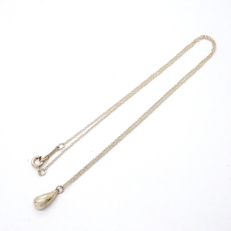 【6jgb0647】ティファニー ネックレス ティアドロップ シルバー925【中古】レディース
