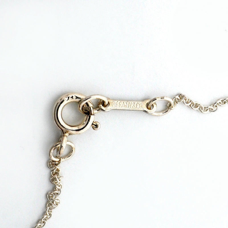 【6jgb0647】ティファニー ネックレス ティアドロップ シルバー925【中古】レディース