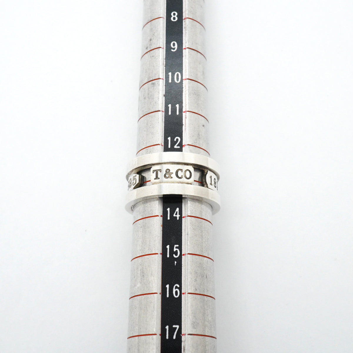 【6jgb0649】ティファニー リング 1837/エレメント シルバー925 13.5号【中古】レディース