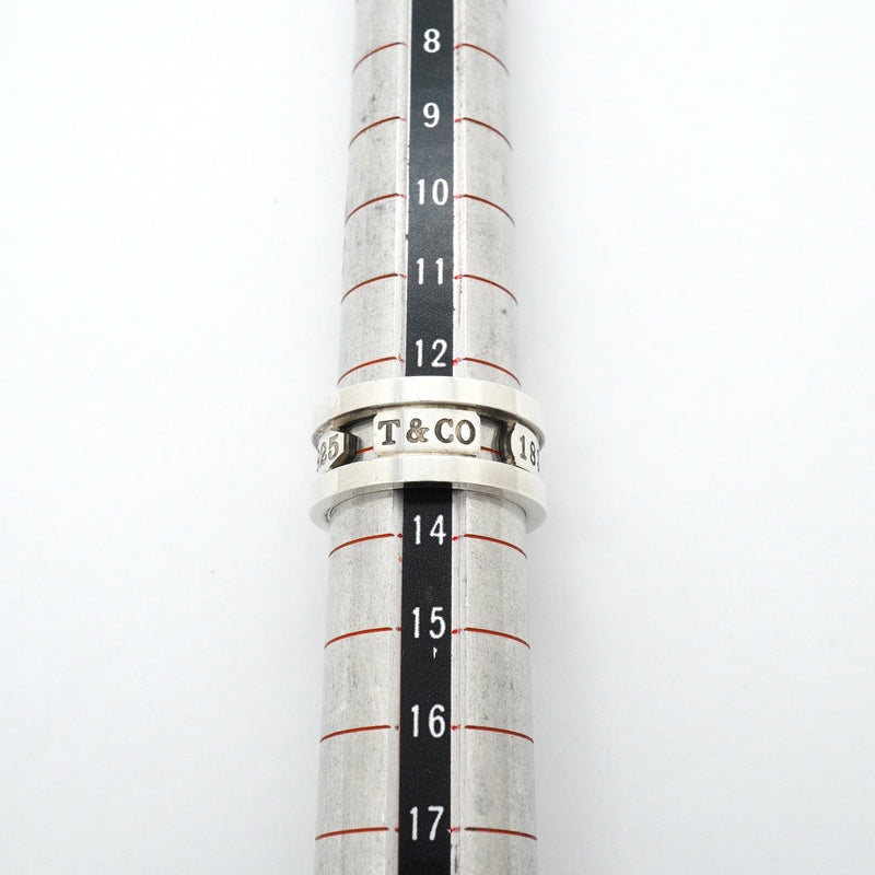 【6jgb0649】ティファニー リング 1837/エレメント シルバー925 13.5号【中古】レディース