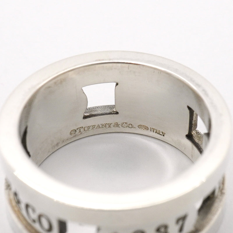 【6jgb0649】ティファニー リング 1837/エレメント シルバー925 13.5号【中古】レディース