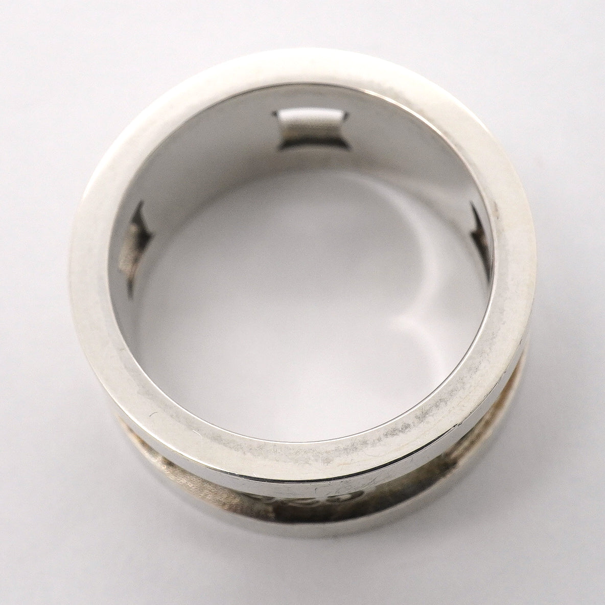 【6jgb0649】ティファニー リング 1837/エレメント シルバー925 13.5号【中古】レディース