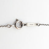 【6jgb0659】ティファニー ネックレス シグネチャートリプル/ドロップ シルバー925【中古】レディース