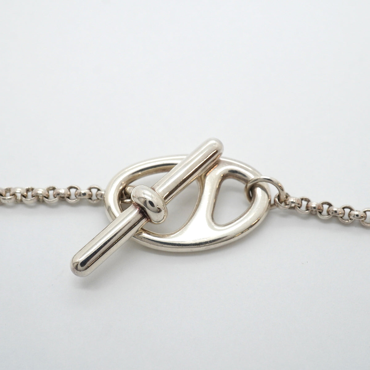 【6jgb0662】エルメス ネックレス シェーヌダンクル パンク シルバー925【中古】メンズ レディース ユニセックス