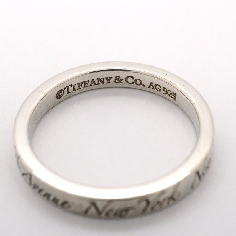 【6jgb0663】ティファニー リング ノーツ シルバー925 12.5号【中古】レディース