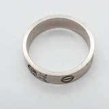【6jgb0666】カルティエ リング ラブ K18WG ホワイトゴールド ＃64【中古】メンズ