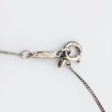 【6jgb0672】ティファニー ネックレス リボン シルバー925【中古】レディース