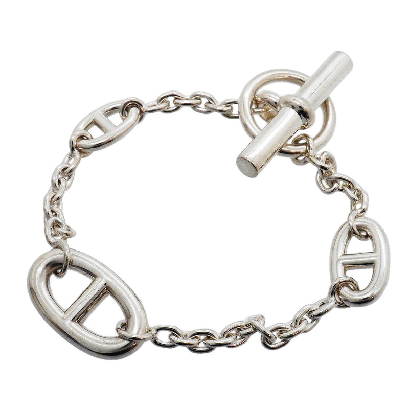 【6jgb0674】エルメス ブレスレット シェーヌダンクル ファランドール シルバー925【中古】メンズ レディース ユニセックス
