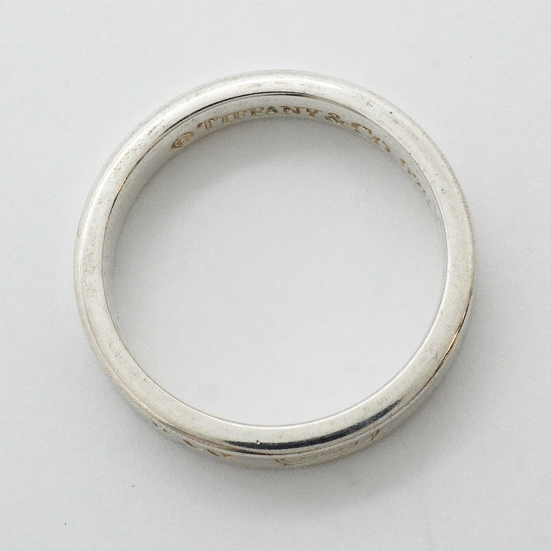 【6jgb0675-k】ティファニー リング ナロー シルバー925 17.5号【中古】メンズ レディース ユニセックス