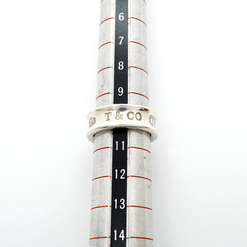 【6jgb0676-k】ティファニー リング ナロー シルバー925 10号【中古】レディース
