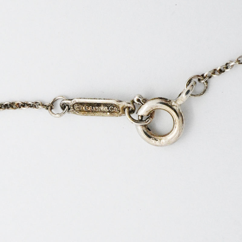 【6jgb0680-k】ティファニー ネックレス 1837/インターロッキング シルバー925 ルベドメタル【中古】レディース