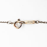 【6jgb0680-k】ティファニー ネックレス 1837/インターロッキング シルバー925 ルベドメタル【中古】レディース