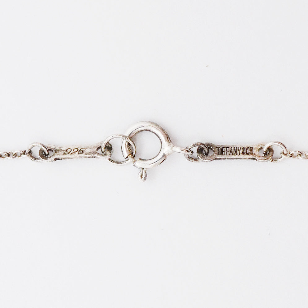 【6jgb0681-k】ティファニー ネックレス エターナルサークル シルバー925【中古】レディース