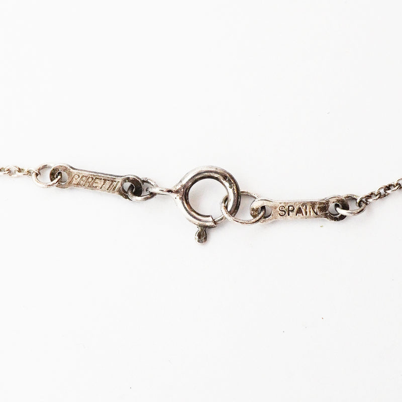 【6jgb0681-k】ティファニー ネックレス エターナルサークル シルバー925【中古】レディース