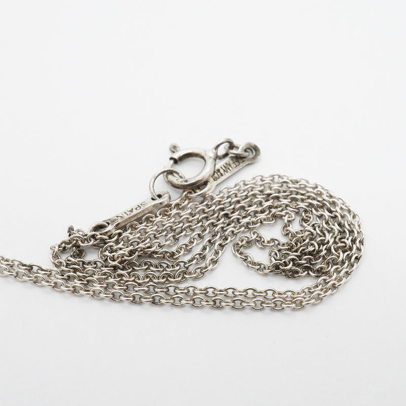 【6jgb0681-k】ティファニー ネックレス エターナルサークル シルバー925【中古】レディース