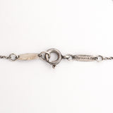 【6jgb0688-k】ティファニー ネックレス オープンクロス シルバー925【中古】レディース