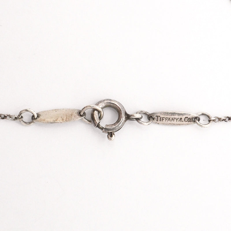 【6jgb0688-k】ティファニー ネックレス オープンクロス シルバー925【中古】レディース