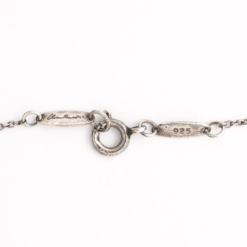 【6jgb0688-k】ティファニー ネックレス オープンクロス シルバー925【中古】レディース