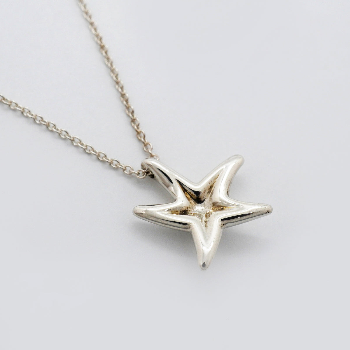 【6jgb0701】ティファニー ネックレス スターフィッシュ シルバー925【中古】レディース