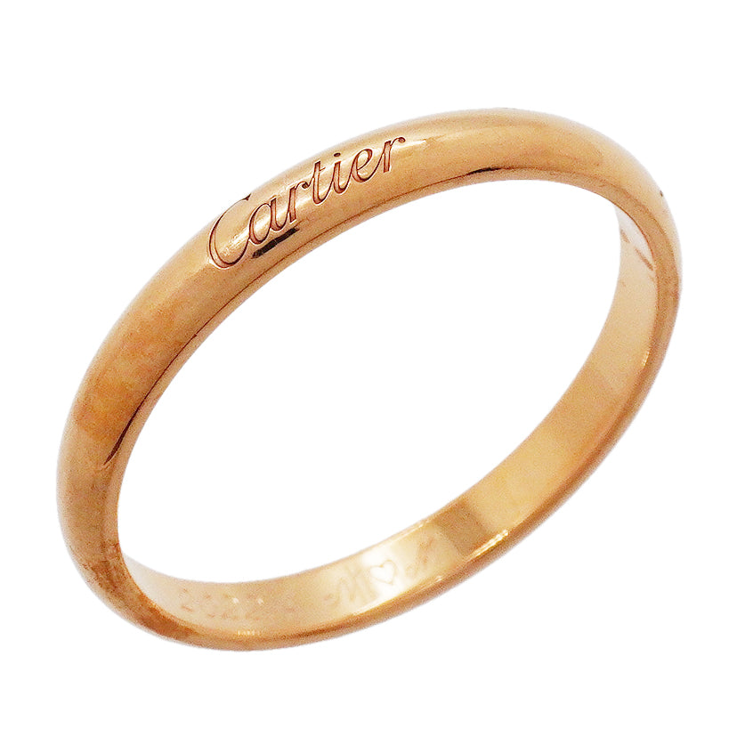【6jgb0709】カルティエ リング Cドゥ K18PG ピンクゴールド ＃64【中古】メンズ